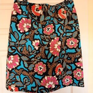 Doncaster Vibrant Floral Mini Skirt